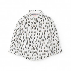 BOBOLI πουκάμισο παιδικό 712055-9677 λευκό